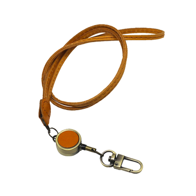 头层牛皮钥匙扣包包配件伸缩