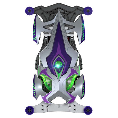 奥迪双钻四驱车拼装高速