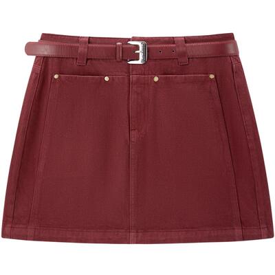 【商场同款】太平鸟2025年夏季新款复古A字牛仔半裙A1HEF2235