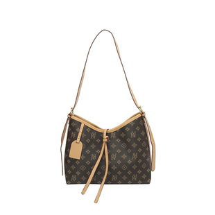 2025新款轻奢复古老花腋下包包女大容量通勤托特包百搭单肩斜挎包