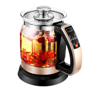 韩代养生壶全自动加厚玻璃多功能迷你电热水壶黑茶花茶普洱烧茶壶