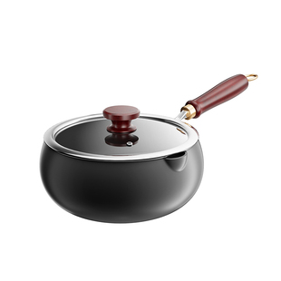 梦创导流口大肚锅铁锅正宗章丘手工炒菜锅家用无涂层不粘锅小炒锅