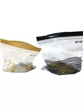宜家艾斯塔塑料密实袋密封袋保鲜袋食品袋自封口袋大中小国内代购
