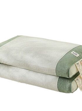 大嘴猴全荞麦壳枕头护颈椎助睡眠专用成人硬枕夏护颈枕芯颈椎病