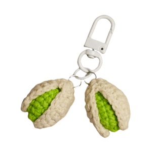 手工DIY毛线钩针编织创意趣味开心果挂件钥匙扣材料包成品礼物