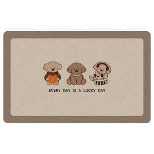 卫生间吸水地垫浴室外防滑垫子洗手间厕所门口门垫地毯速干脚垫子