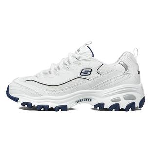 Skechers斯凯奇女鞋2026秋冬季新款小白熊运动老爹鞋海军蓝熊猫鞋