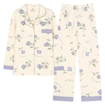 南极人女士纯棉秋冬保暖家居服