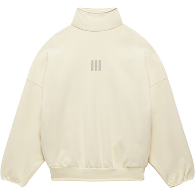 阿迪达斯男女宽松高领休闲卫衣