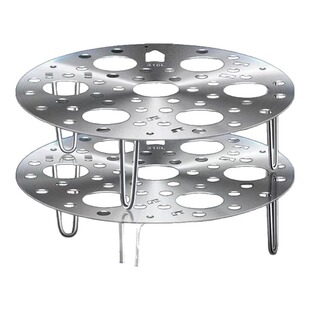 316食品级不锈钢蒸架折叠蒸盘大号蒸片加高蒸笼圆形蒸篦蒸屉蒸蛋