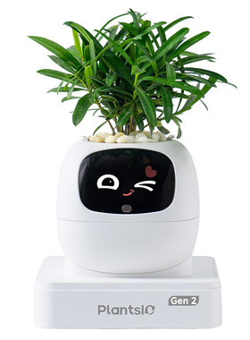 【AI萌宠桌搭】IVY智能花盆植物机器人情绪绿植宠物生日礼物陪伴