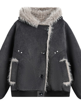 【暖暖入冬】加厚短宽座山雕棉服