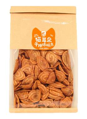 大纯丰猫耳朵猫耳酥香脆饼干面包蛋糕甜点办公休闲追剧解馋小零食