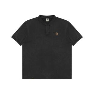 Aape旗舰店男装春夏猿人军团徽章舒适简约纯色POLO衫1823XXQ