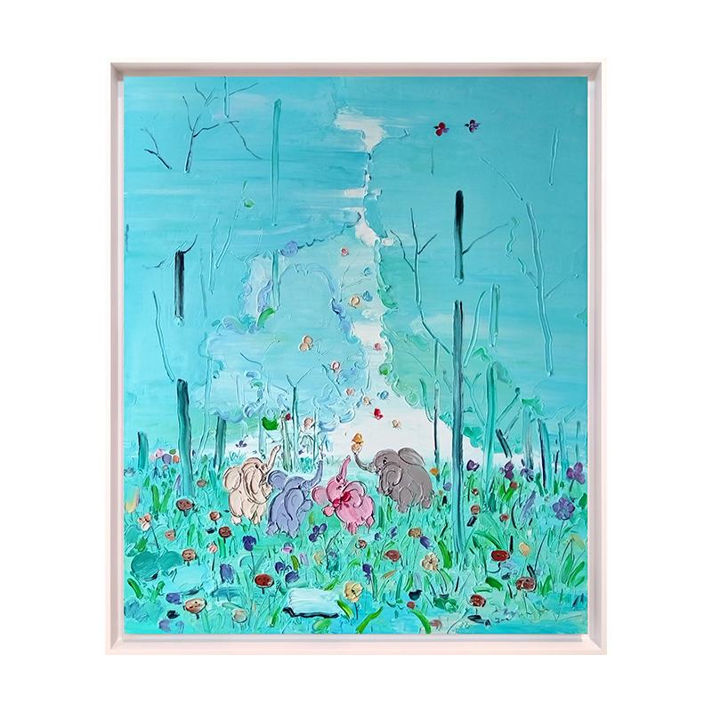 画家志明原创手绘油画