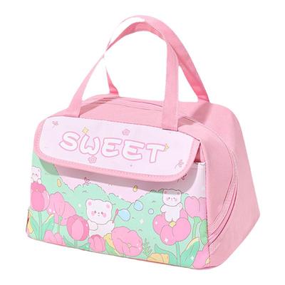 饭盒袋手提便当包午餐包野餐包