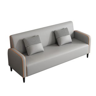 布艺沙发小户型客厅简约双三人出租房公寓服装店科技布经济型两用