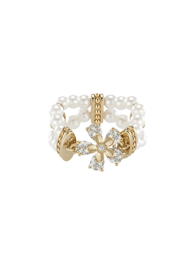 【何蓝逗&万妮达同款】Riotlily艾特里里繁花谧境戒指串珠戒指