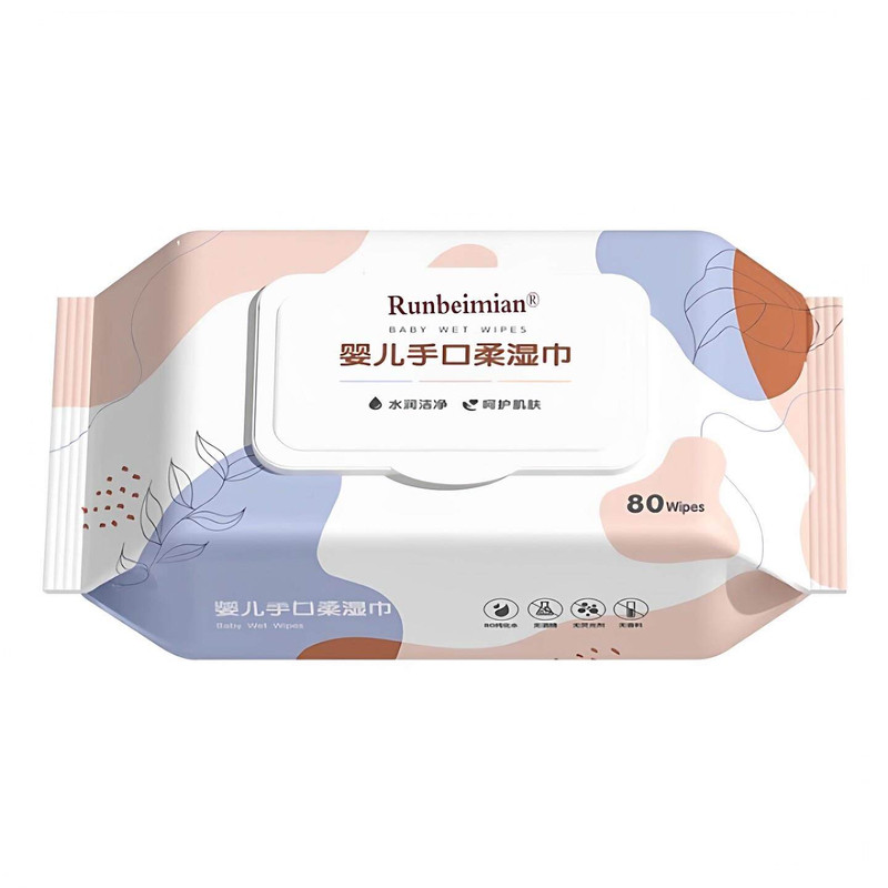 婴儿手口湿巾大包亲肤家用