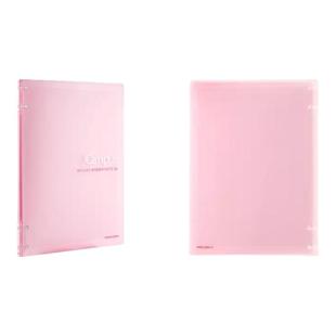 日本KOKUYO国誉四孔活页本Campus轻薄外壳大容量可拆卸活页笔记本B5高颜值文具可替换替芯记事本不易硌手A5