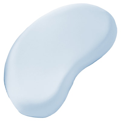 儿童云朵硅胶枕护脊分区枕