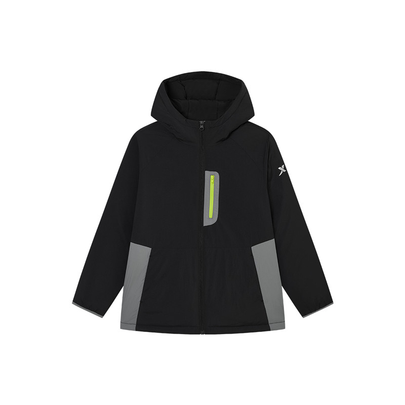 特步童装儿童保暖棉服男童轻量棉外套2026秋冬款青少年防寒服冬装