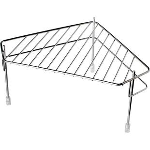 维度空间厨房墙角置物架304不锈钢转角架 可叠层三角架收纳架锅架