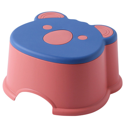 塑料可叠放卡通动物小凳子网红