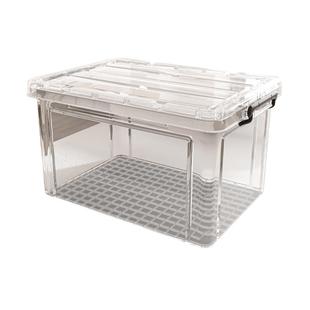 透明衣服收纳箱整理箱子大容量超大玩具盒塑料储物箱杂物盒收纳筐