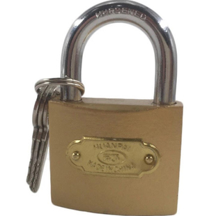 挂锁直开挂锁铜芯小锁铜芯小挂锁铁锁王铁匠小挂锁白铁皮箱子锁