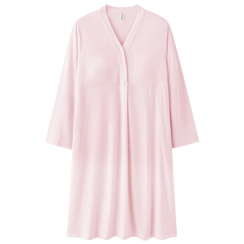 可外穿带胸垫月子服睡衣亲肤家居哺乳衣/月子服