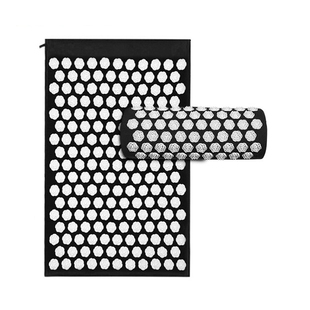 玫瑰花型针刺瑜伽垫子腿部枕头背放松颈椎按摩垫打坐入定冥想躺毯