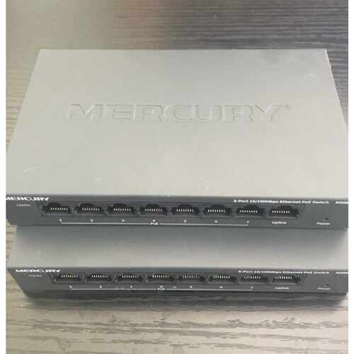 议价水星8口百兆POE交换机MS08CP8个POE口1个上维修