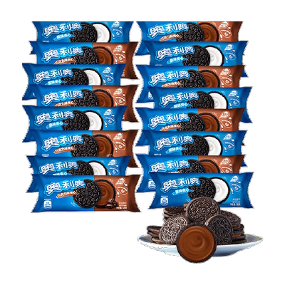 奥利奥原味巧克力味饼干48.5g×16包
