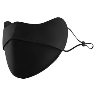 小野和子防晒口罩女防紫外线遮阳高颜值医美轻薄透气冰丝防晒面罩