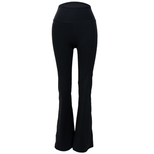 小个子微喇瑜伽裤八分运动健身裤2026春夏新款女瑜伽服外穿喇叭裤