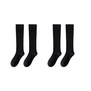 雅鹿压力小腿袜女四季款强压瘦腿永jk长袜过膝袜显瘦中筒袜运动袜