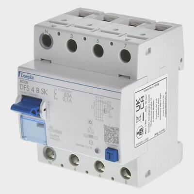 Doepke DFS 4 0634010B SK FI Schalter allstrom sensitiv N lin