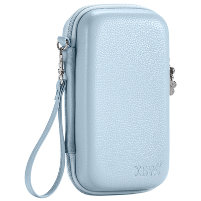 数据线收纳包多功能数码充电宝充电器耳机硬壳收纳盒移动电源硬盘防震包保护套u盘u盾SD卡鼠标小型旅行配件包