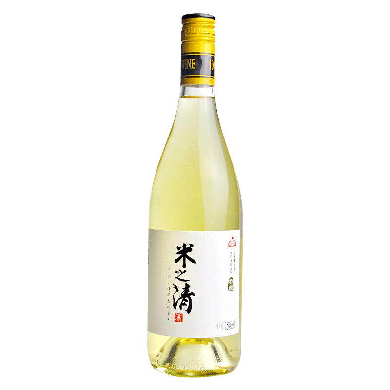 湖北特产生龙米之清酒专利清米酒黄酒纯糯米发酵酒酿6度微醺750ML