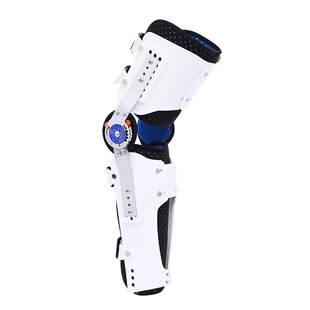 六林可调膝关节固定支具半月板胫腓髌膝盖腿骨折支架韧带下肢护具