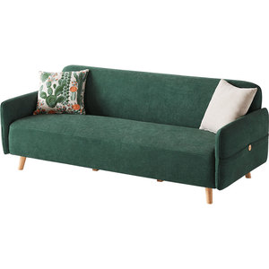 林氏木业北欧风格小户型布艺沙发双人网红款客厅家具组合套装S047