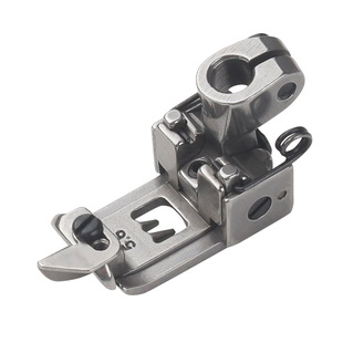 三针五线压脚5.6针位绷缝机压脚500砍车可调挡边压脚带刀定规压脚