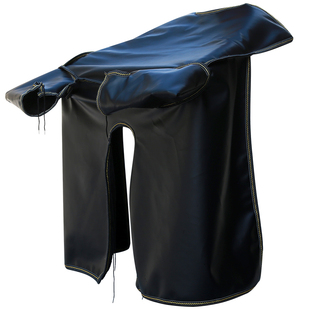 摩托车挡风被冬季男士pu皮加绒保暖防水跨骑式踏板电动车防风罩