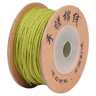 梅林铁核专用绳1mm藏式手搓棉线盘缠编织线佛珠手串专用文玩线绳