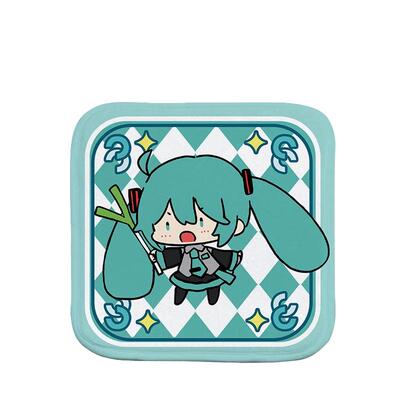 座垫椅垫学生夏天初音未来坐垫Q版可爱卡通透气坐垫办公室久坐