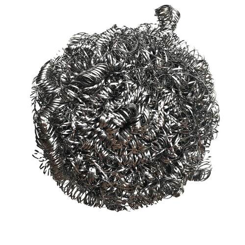 钢丝球不掉丝304不锈钢清洁球大号家用刷碗刷盘神器厨房用送手柄