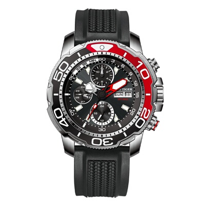 瑞夫泰格全自动机械表运动型腕表