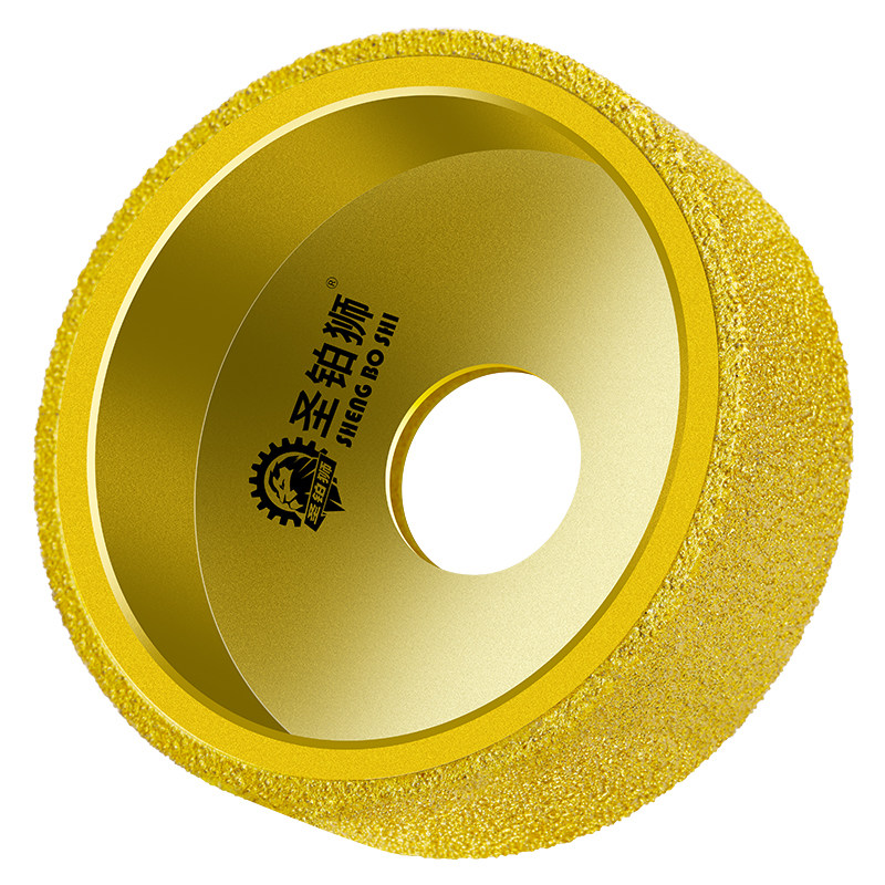 台中盆开槽工具钎焊金刚石平行磨轮大理石英石材瓷砖打磨修边铣刀