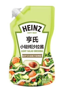 亨氏小轻纯沙拉酱脂肪减半